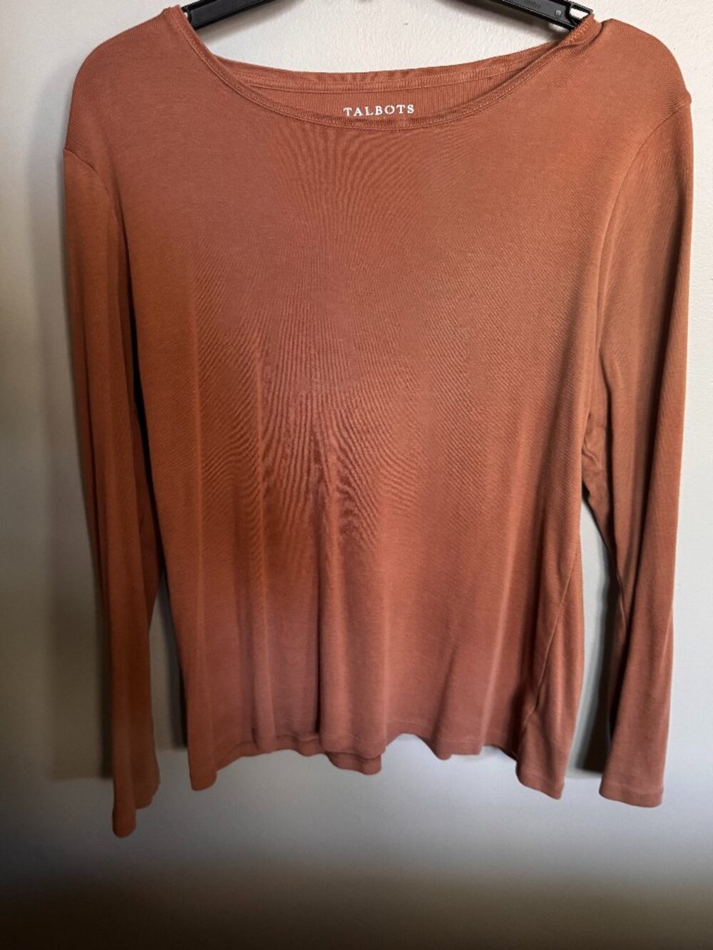 Talbots Jersey Knit Long Sleeve Top
